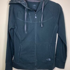 The North Face zip up hoodie med